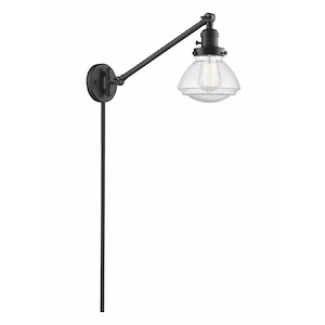 Olean - 1 Light Swing Arm Wall Sconce In Industrial Style-22.38 Inches Tall and 8.75 Inches Wide - 1289188