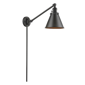 Appalachian - 100W 1 LED Adjustable Swing Arm Wall Sconce-12 Inch Tall and 8 Inch Wide - 1422608