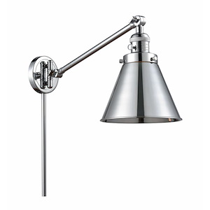 Appalachian - 1 Light Swing Arm Wall Sconce In Traditional Style-12 Inches Tall and 8 Inches Wide - 1289246