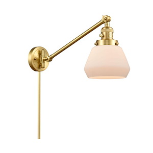 Fulton - 100W 1 LED Adjustable Swing Arm Wall Sconce-25 Inch Tall and 8 Inch Wide - 1422974