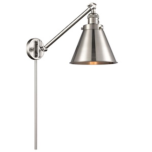 Appalachian - 100W 1 LED Adjustable Swing Arm Wall Sconce-12 Inch Tall and 8 Inch Wide - 1422608