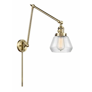 Fulton - 1 Light Adjustable Swing Arm Wall Sconce-30 Inch Tall and 8 Inch Wide - 1423061