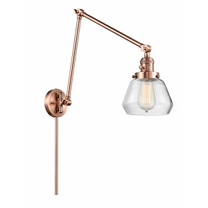 Fulton - 1 Light Adjustable Swing Arm Wall Sconce-30 Inch Tall and 8 Inch Wide - 1422910