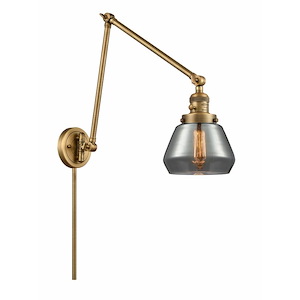 Fulton - 1 Light Adjustable Swing Arm Wall Sconce-30 Inch Tall and 8 Inch Wide - 1423137