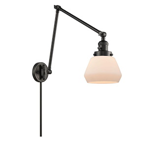 Fulton - 1 Light Adjustable Swing Arm Wall Sconce-30 Inch Tall and 8 Inch Wide - 1289224
