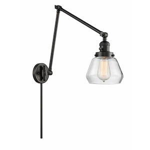 Fulton - 1 Light Adjustable Swing Arm Wall Sconce-30 Inch Tall and 8 Inch Wide - 1423138