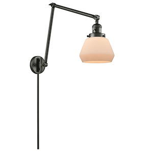 Fulton - 100W 1 LED Adjustable Swing Arm Wall Sconce-30 Inch Tall and 8 Inch Wide - 1422984