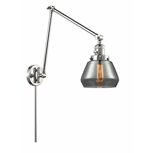 Fulton - 1 Light Adjustable Swing Arm Wall Sconce-30 Inch Tall and 8 Inch Wide - 1423296