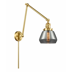 Fulton - 1 Light Adjustable Swing Arm Wall Sconce-30 Inch Tall and 8 Inch Wide - 1423078