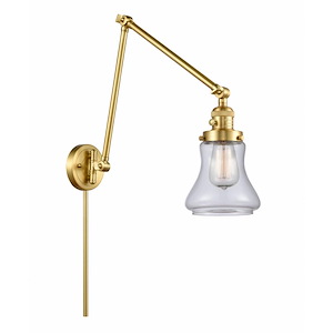 Bellmont - 1 Light Double Extension Swing Arm Wall Sconce In Industrial Style-30 Inches Tall and 8 Inches Wide - 1289226