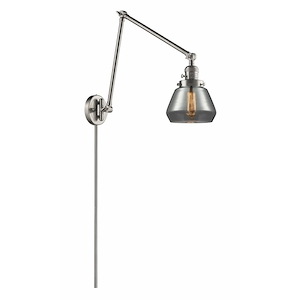 Fulton - 1 Light Adjustable Swing Arm Wall Sconce-30 Inch Tall and 8 Inch Wide - 1422764