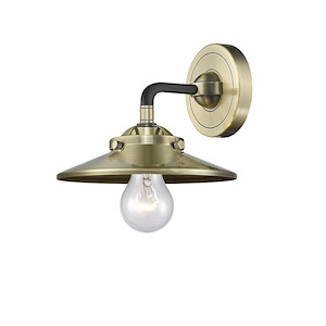 Railroad - 1 Light Wall Sconce-5.25 Inches Tall and 8 Inches Wide - 1289217