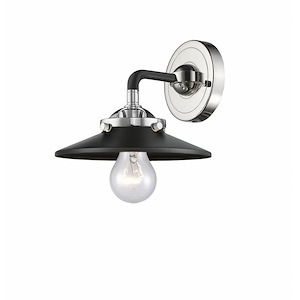 Railroad - 1 Light Wall Sconce-5.25 Inches Tall and 8 Inches Wide - 1289217