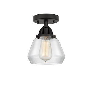 Fulton - 1 Light Semi-Flush Mount-8.75 Inch Tall and 6.75 Inch Wide - 1423119