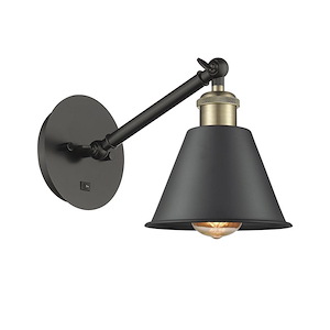 Smithfield - 100W 1 LED Adjustable Wall Sconce-7.5 Inch Tall and 6.5 Inch Wide - 1423597
