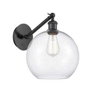 Athens - 1 Light Adjustable Wall Sconce-12 Inch Tall and 10 Inch Wide - 1387623