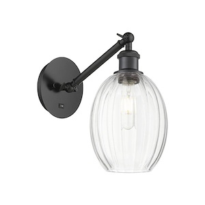 Preston - 1 Light Bulb Shade Adjustable Wall Sconce-10.75 Inch Tall and 6.25 Inch Wide - 1387641