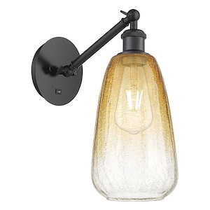 Brookhaven Almond - 1 Light Adjustable Wall Sconce-13 Inch Tall and 6 Inch Wide - 1387694