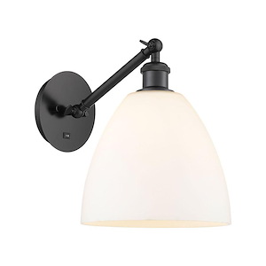 Bristol - 1 Light Adjustable Wall Sconce-12 Inch Tall and 9 Inch Wide - 1387637