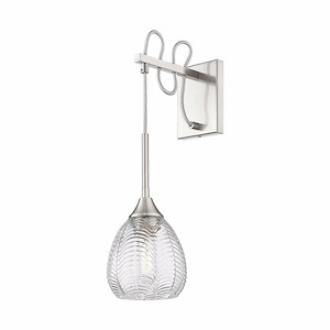 Berkshire - 1 Light Wall Sconce-16.25 Inch Tall and 5.9 Inch Wide - 1364621