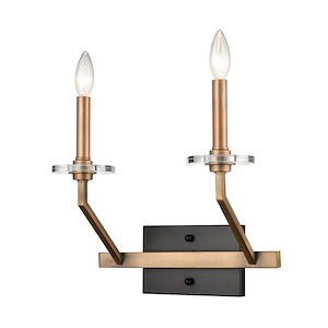 Raleigh - 2 Light Wall Sconce-12.5 Inches Tall and 12.5 Inches Wide - 1289219