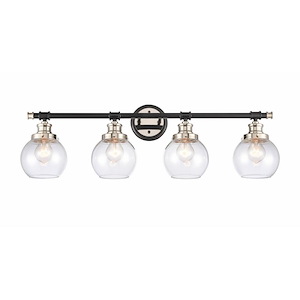 Saybrook - 4 Light Bath Vanity-10.5 Inches Tall and 33.25 Inches Wide - 1289270