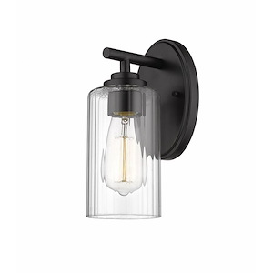 Ice - 1 Light Bath Vanity-10 Inches Tall and 4.5 Inches Wide - 1289303