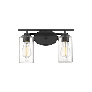 Ice - 2 Light Bath Vanity-9.13 Inches Tall and 15.13 Inches Wide - 1289296