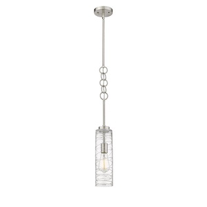 Wexford - 100W 1 LED Stem Hung Mini Pendant-20.75 Inch Tall and 4 Inch Wide - 1423240