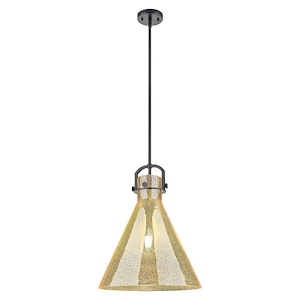 Newton Cone - 1 Light Pendant-17.25 Inch Tall and 16 Inch Wide - 1423225
