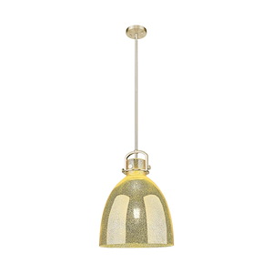 Newton Bell - 1 Light Stem Hung Pendant-18.25 Inch Tall and 14 Inch Wide - 1373895