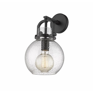 Newton Sphere - 1 Light Wall Sconce-14 Inches Tall and 8 Inches Wide - 1425637