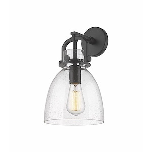 Newton Bell - 1 Light Wall Sconce In Industrial Style-14.25 Inches Tall and 9.25 Inches Wide - 1423088
