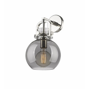 Newton Sphere - 1 Light Wall Sconce-14 Inches Tall and 8 Inches Wide - 1423622