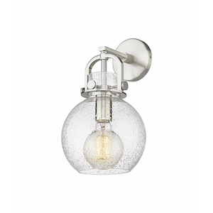 Newton Sphere - 1 Light Wall Sconce-14 Inches Tall and 8 Inches Wide - 1423146