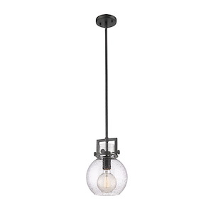 Newton Sphere - 1 Light Mini Pendant-11.38 Inch Tall and 8 Inch Wide - 1426236
