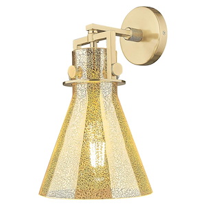 Newton Cone - 1 Light Wall Sconce-8 Inch Wide and 14 Inch Tall - 1372586