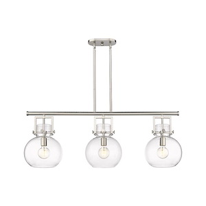 Newton Sphere - 3 Light Island-15.13 Inch Tall and 41.5 Inch Wide - 1373757