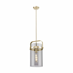 Pilaster - 1 Light Stem Hung Mini Pendant-17.13 Inch Tall and 8 Inch Wide - 1375746