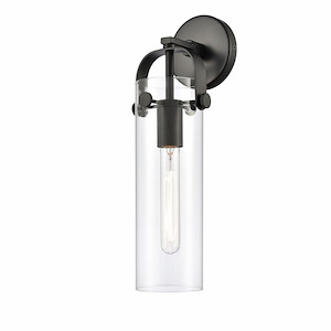 Pilaster - 1 Light Glass Wall Sconce-17 Inch Tall and 4.5 Inch Wide - 1423757