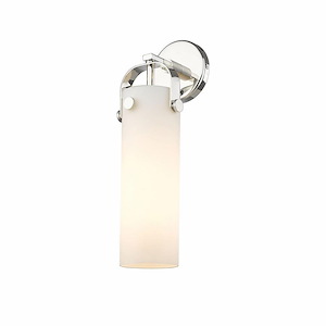 Pilaster - 1 Light Glass Wall Sconce-17 Inch Tall and 4.5 Inch Wide - 1423759