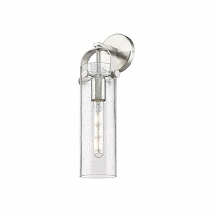 Pilaster - 1 Light Glass Wall Sconce-17 Inch Tall and 4.5 Inch Wide - 1426380