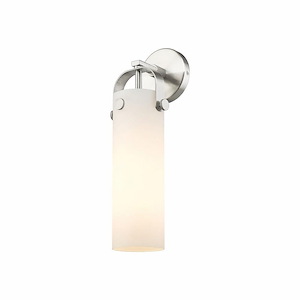 Pilaster - 1 Light Glass Wall Sconce-17 Inch Tall and 4.5 Inch Wide - 1423786