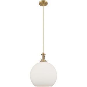 Astor - 1 Light Cord Hung Mini Pendant-15.5 Inch Tall and 11.75 Inch Wide - 1372591