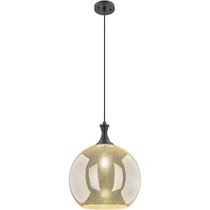 Astor - 1 Light Cord Hung Pendant-18.5 Inch Tall and 13.75 Inch Wide - 1424160