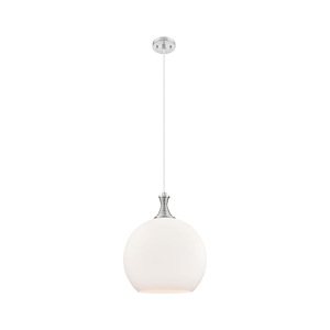 Astor - 1 Light Cord Hung Pendant-18.5 Inch Tall and 14 Inch Wide - 1373917