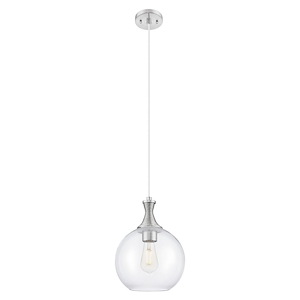 Astor - 1 Light Cord Hung Mini Pendant-10 Inch Wide and 14 Inch Tall - 1372590