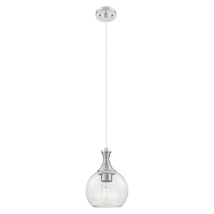 Astor - 1 Light Cord Hung Mini Pendant-8 Inch Wide and 12 Inch Tall - 1372593