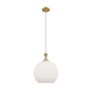 Astor - 1 Light Cord Hung Rope Mini Pendant-15.5 Inch Tall and 12 Inch Wide - 1373918