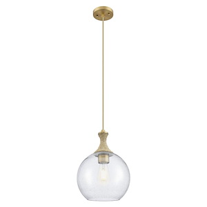 Astor - 1 Light Cord Hung Mini Pendant-10 Inch Wide and 13.75 Inch Tall - 1372594
